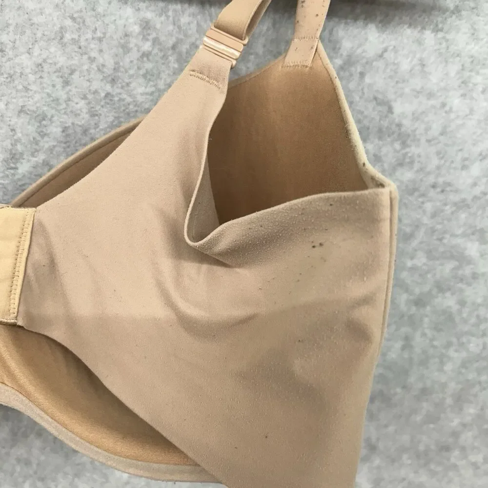 Victoria's Secret Womens 38DDD Beige Lined Underwire Back Closure Demi Bra